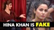 Hina Khan Is FAKE: Zareen Khan BLASTS Bigg Boss 11 Contestant For Her BULGING Comment | SpotboyE