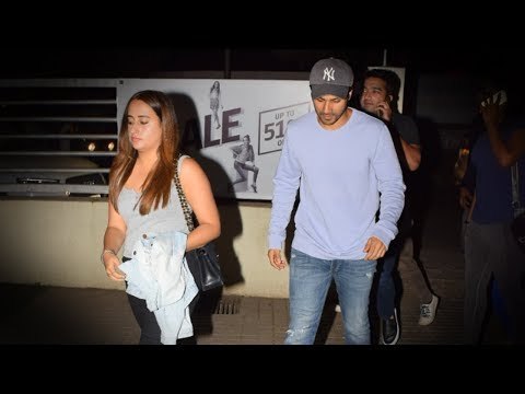 SPOTTED: Varun Dhawan with Girlfriend Natasha Dalal at PVR Juhu | SpotboyE