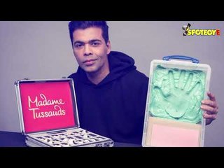 Karan Johar Joins Bollywood At Madame Tussauds, London | SpotboyE