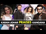 Karan Johar Praises Kangana Ranaut’s Acting on the sets of India’s Next Superstar | SpotboyE