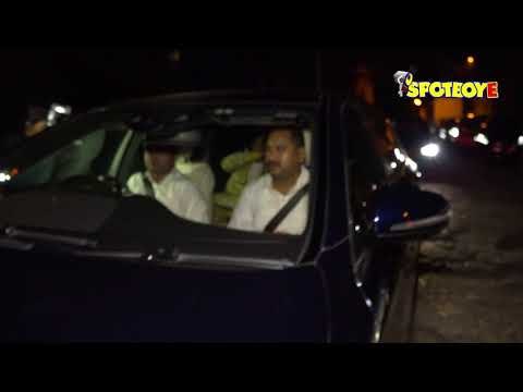 SPOTTED- Ranveer Singh and Deepika Padukone Arrive Together at Kaajal Anand's Birthday | SpotboyE