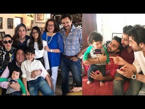 Ranbir Kapoor, Saif Ali Khan, Kareena Kapoor, Taimur at Kapoor's Annual Christmas Brunch | SpotboyE