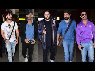 SPOTTED: Shahid Kapoor, Farhan Akhtar and other celebs at the Airport | SpotboyE