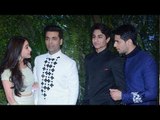 Sara Ali Khan, Ibrahim, Karan Johar, Sidharth at Virat Anushka's Reception | SpotboyE