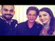 Virat and Shahrukh Does Jab Tak Hai JAAN | Anushka Kisses Virat at Mumbai Reception
