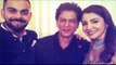 Virat and Shahrukh Does Jab Tak Hai JAAN | Anushka Kisses Virat at Mumbai Reception