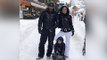 Taimur Ali Khan Enjoys His First Snow With Kareena Kapoor & Saif Ali Khan In Switzerland | SpotboyE