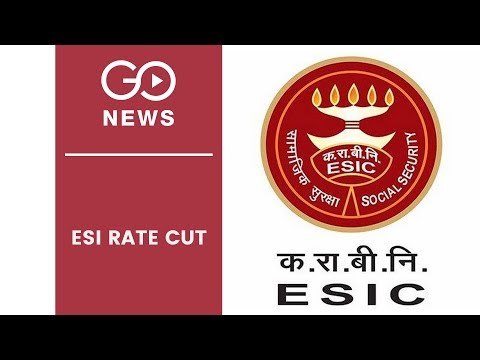 Government Reduces ESI Rate