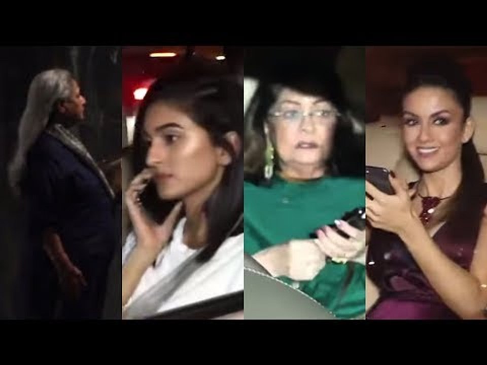 SPOTTED: Jaya Bachchan, Shweta Bachchan, Gauri Khan, Hiroo Johar at a Party | SpotboyE