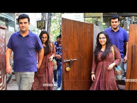 Vidya Balan Celebrates Filmfare Win Over Lunch Date With Hubby Siddharth Roy Kapur | SpotboyE