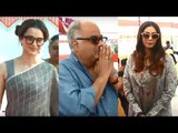 Kangana Ranaut, Sridevi with Boney Kapoor Attend Saraswati Puja at Anurag Basu's House | SpotboyE