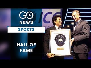 Sachin Inducted Into Hall Of Fame
