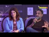 UNCUT- Twinkle Khanna and R Balki talks about Padman Reaction at an Event | SpotboyE