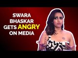 Swara Bhaskar gets ANGRY on Media Blaming Padmaavat Open Letter is Publicity Stunt | SpotboyE