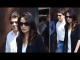 Madhuri Dixit with Husband Spotted Leaving from Anil Kapoor’s Residence | SpotboyE