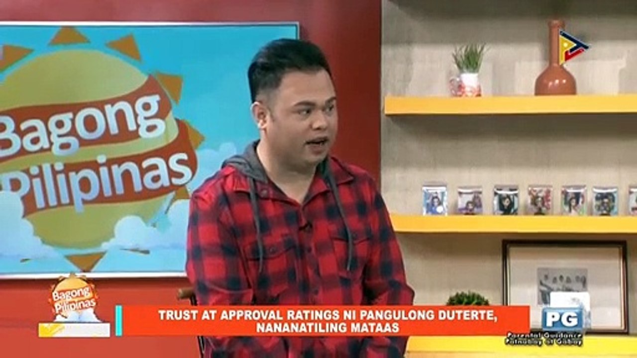 NEWS & VIEWS: Trust at approval ratings ni Pangulong #Duterte, nananatiling mataas