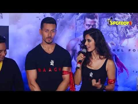 UNCUT- Tiger Shroff and Disha Patani at Baaghi 2 Trailer Launch | SpotboyE