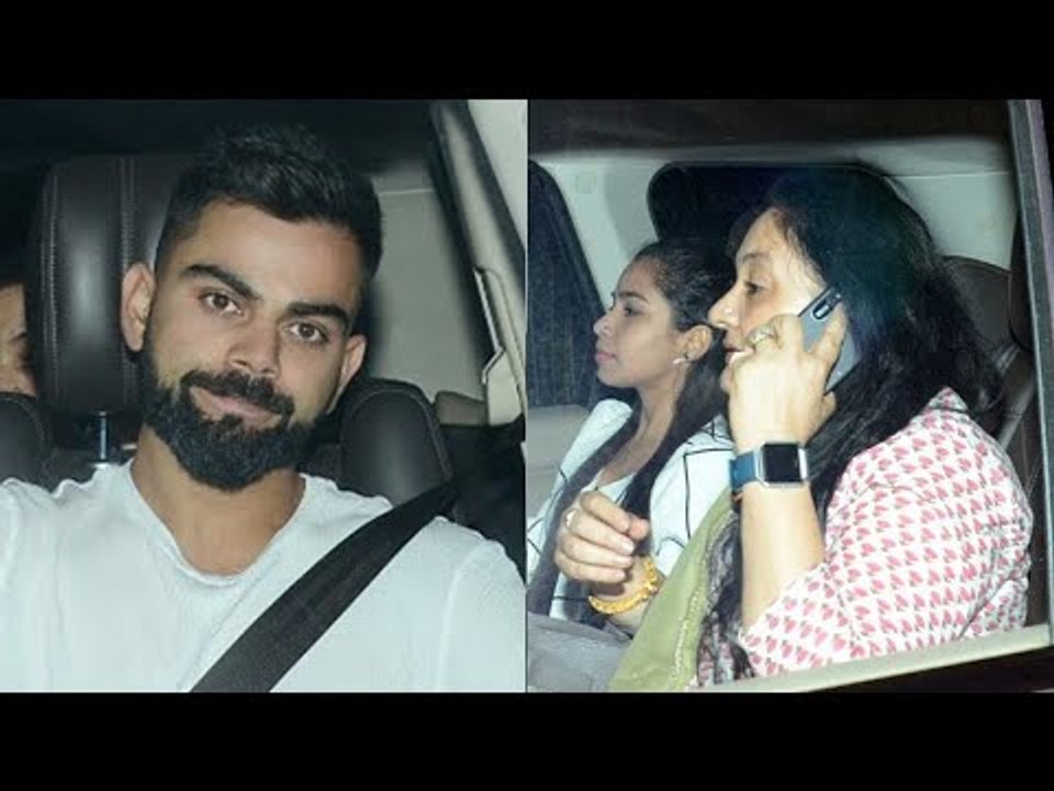 Virat Kohli watches 'Pari' with Anushka Sharma’s family | SpotboyE
