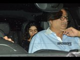 Khushi Watches Rani Mukerji’s Hichki With Daddy Boney Kapoor | SpotboyE