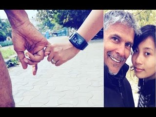 Are Milind Soman and Ankita Konwar Engaged? BTW, That's A Lovely Ring | SpotboyE