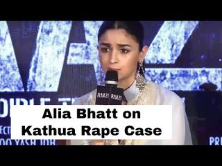 Alia Bhatt On Kathua Rape Case: 'I Hope Justice Is Served' | SpotboyE