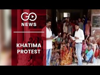 Khatima Protests Over Water-Logging