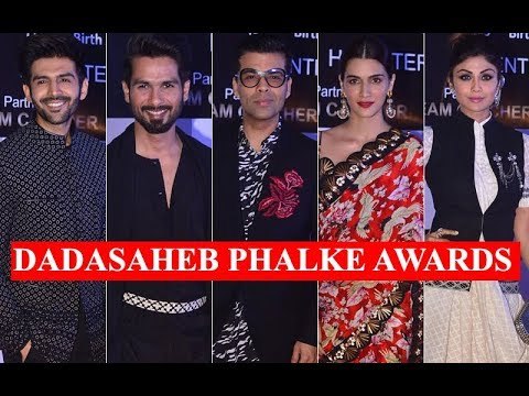 UNCUT: Shahid Kapoor, Karan Johar, Kartik Aaryan,Aditi Rao Hydari at Dadasaheb Phalke Awards 2018