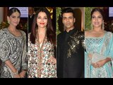 Sonam Kapoor,Aishwarya Rai Bachchan,Sara Ali Khan at Sandeep Khosla's Niece's Reception | SpotboyE