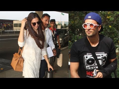 Ranveer Singh Stops by Deepika Padukone's Salon to Steal a few Lovey-Dovey Moments | SpotboyE