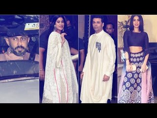 Sonam's Dulhe Raja Welcomed To Dhol Beats At Kapoor Residence; Janhvi, Khushi, Arjun, KJO Arrive