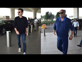 Anil Kapoor and Boney Kapoor Leave For Haridwar To Offer Prayers For Sridevi | SpotboyE
