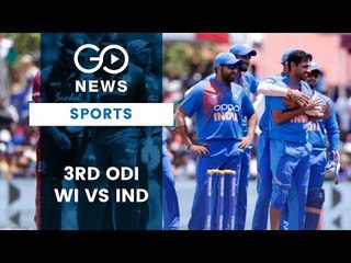 West Indies Vs India Third ODI