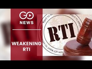 Amendments In RTI Will Hinder Transparency