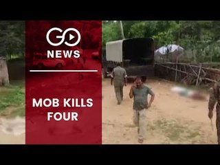 Mob Lynches Four In Jharkhand