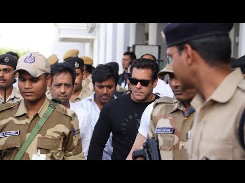 Salman Khan Reached Jodhpur for Black Buck Poaching Case | SpotboyE