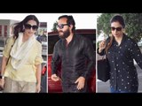 Saif Ali Khan, Tabu, Sonali Bendre leave for Jodhpur for the Black Buck Poaching Case | SpotboyE
