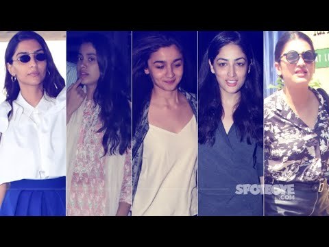 STUNNER OR BUMMER: Sonam Kapoor, Janhvi Kapoor, Alia Bhatt, Yami Gautam Or Shruti Haasan? | SpotboyE