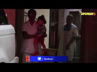 Taimur Ali Khan SPOTTED outside his playschool