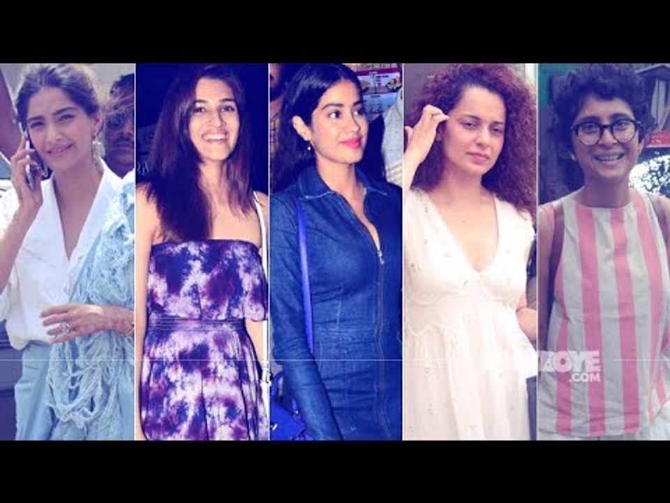 STUNNER OR BUMMER: Sonam Kapoor, Kriti Sanon, Janhvi Kapoor, Kangana Ranaut Or Kiran Rao?
