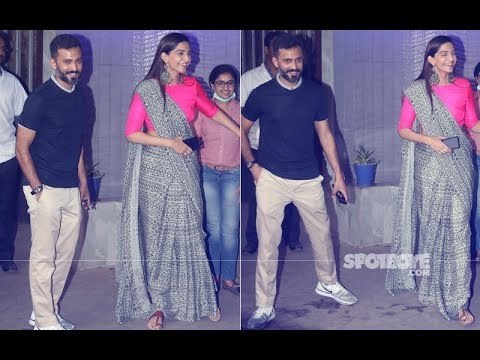 Sonam Kapoor and Anand Ahuja Steal Private Time Before Wedding | SpotboyE