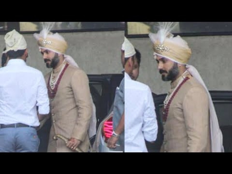 Groom-to-be Anand Ahuja Arrives for his Wedding in a Traditional Style | Sonam Kapoor Ki Shaadi