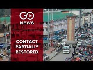 Communications Partially Restored In J&K