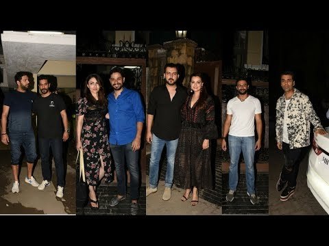 Karan Johar, Dia Mirza and Yuvraj Singh attend newlywed Angad Bedi and Neha Dhupia's dinner party