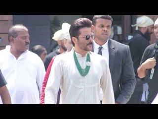 Anil Kapoor Arrives for Sonam Kapoor Ki Shaadi | SpotboyE