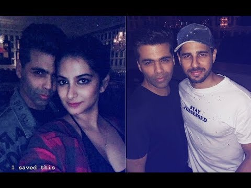Sonam Kapoor, Varun Dhawan, Sidharth Malhotra, Karan Johar & Rhea Party All Night