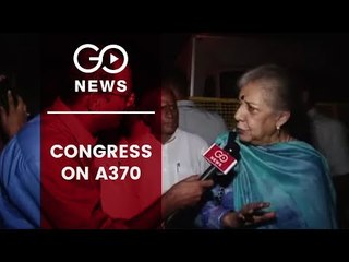 A370 Revoked: Ambika Soni Says Its Immoral