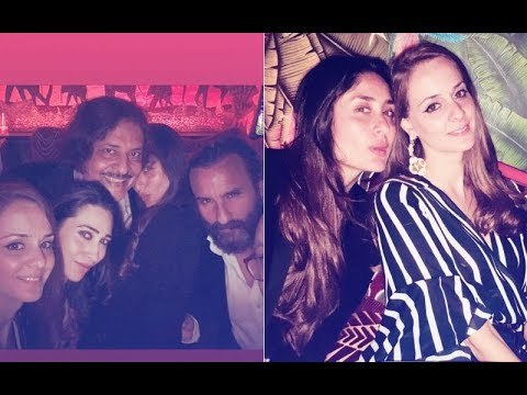 Last Night In London: Kareena Kapoor-Saif Ali Khan & Karisma Turn Into Party Animals | SpotboyE