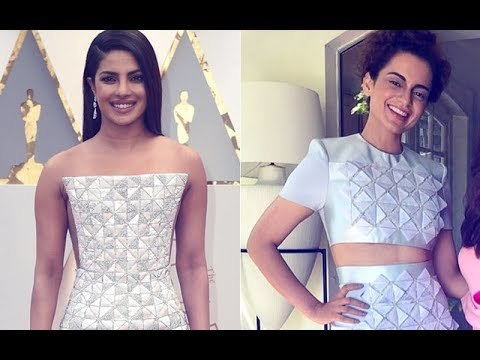 Cannes 2018: Kangana Ranaut Takes Inspiration From Priyanka Chopra’s Oscar 2017 Gown