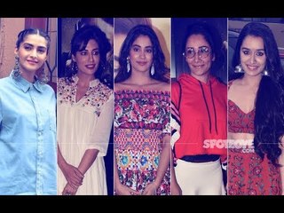 STUNNER OR BUMMER: Sonam Kapoor, Chitrangda Singh, Janhvi Kapoor, Maanayata Dutt Or Shraddha Kapoor?