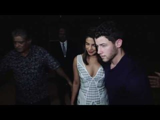 Priyanka Chopra with Boy Friend Nick Jonas alongwith their families arrive at JW Marriott | SpotboyE